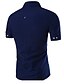 cheap Men&#039;s Shirts-Men&#039;s Formal / Work Plus Size Cotton Shirt - Solid Colored / Short Sleeve