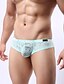 cheap Men&#039;s Briefs Underwear-Men&#039;s Solid Colored Black Light Blue White M L XL