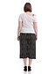 billige Bukser til kvinner-Kvinner Fritid Bred Bukseben Bukser Polyester Uelastisk