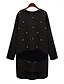 cheap Plus Size Dresses-Women&#039;s Plus Size Casual Sweater Dress