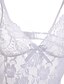 cheap Sexy Lingerie-Women&#039;s Gartered Lingerie Lace Lingerie Nightwear Solid Colored Screen Color One-Size