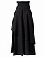 cheap Women&#039;s Skirts-Women&#039;s Going out Street chic A Line Skirts - Solid Colored Layered / Asymmetrical / Fall