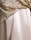 זול שמלות לאם הכלה-מעטפת \ עמוד עם תכשיטים עד הריצפה שיפון / תחרה שמלה לאם הכלה  עם תחרה על ידי LAN TING BRIDE®