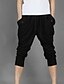 cheap Men&#039;s Pants-Men&#039;s Active Sport Casual Sports Active / Relaxed / Sweatpants Pants - Solid Colored Cotton Summer Black Gray M L XL