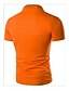 cheap Men&#039;s Tees &amp; Tank Tops-Men&#039;s Print Casual / Sport T-Shirt,Cotton Short Sleeve-Black / Blue / Orange / Red / White