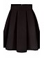 cheap Women&#039;s Skirts-Women&#039;s Plus Size Work Above Knee Skirts, Vintage A Line Polyester Spandex Solid Summer