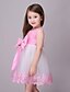 זול Mekot-Girls&#039; Sleeveless 3D Printed Graphic Dresses Lace Bow Polyester Dress Summer Spring Fall Casual Daily