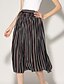 cheap Women&#039;s Skirts-Women&#039;s New Style Chiffon Pleats Pleated skirt Medium Style Basic skirts Elastic Waist