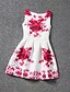 זול فساتين-Girls&#039; Floral Sleeveless Dress