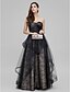 cheap Special Occasion Dresses-Ball Gown Sweetheart Neckline Floor Length Lace Prom / Formal Evening Dress with Lace / Criss Cross by TS Couture®