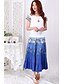 cheap Women&#039;s Skirts-Women&#039;s Beach Boho / Street chic A Line Skirts - Floral