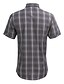 cheap Men&#039;s Shirts-JamesEarl Men&#039;s Shirt Collar Short Sleeve Shirt &amp; Blouse Black-DA172013226