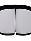 abordables Ropa interior y calcetines de hombre-Hombre Boxers Cortos Bloques Media cintura Blanco Negro Amarillo S M L