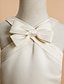 זול שמלות לילדות פרחים-גזרת A באורך הקרסול שמלה לנערת הפרחים  יום הולדת שמלת נשף חמודה סאטן עם פפיון(ים) מתאים 3-16 שנים