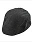 זול אביזרים לגברים-אביב קיץ שחור אפור אפור כהה כובע בייסבול כותנה תערובת כותנה וינטאג&#039; מסיבה עבודה יוניסקס / חמוד / כובעים