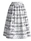 cheap Women&#039;s Skirts-Women&#039;s Casual / Daily Streetwear Silk Skirts Print