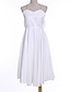 cheap Women&#039;s Dresses-Women&#039;s Satin Sheath Dress - Solid Colored Strap Spring Cotton White Black Pink S M