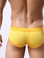 baratos Roupa Interior &amp; Meias para Homem-Homens Super Sexy Cuecas Sólido 1 Peça Preto Branco Amarelo L XL XXL