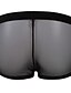 abordables Ropa interior y calcetines de hombre-Hombre Boxers Cortos Bloques Media cintura Blanco Negro Amarillo S M L