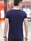 Χαμηλού Κόστους Ανδρικά Μπλουζάκια &amp; Φανελάκια-Ανδρικά Μονόχρωμο T-shirt - Βαμβάκι Καθημερινά Αθλητικά Μεγάλα Μεγέθη Λευκό / Μαύρο / Βαθυγάλαζο / Γκρίζο / Μακρυμάνικο