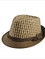 abordables Accesorios de hombre-Unisex Hilo Sombrero Fedora-Vintage Fiesta Trabajo Primavera Verano Beige Marrón Crema / Bonito / Sombrero y Gorra