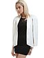 cheap Women&#039;s Blazer&amp;Suits-Women&#039;s Plus Size Blazer-Solid Colored Cowl / Fall