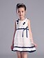 cheap Flower Girl Dresses-A-line Short / Mini Flower Girl Dress - Satin / Tulle / Polyester Sleeveless Jewel with