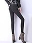 cheap Women&#039;s Pants-Women&#039;s Plus Size Skinny Jeans Pants Patchwork High Rise