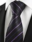economico Cravatte e papillon da uomo-Per uomo Da serata / Da ufficio / Essenziale Cravatta A strisce