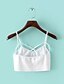 cheap Tank Tops &amp; Camis-Women&#039;s Tank Top Solid Colored Backless Tops Cotton Simple Strap White Black