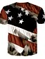 cheap Men&#039;s Tees &amp; Tank Tops-Men&#039;s Daily / Sports T-shirt - Animal Print / Short Sleeve