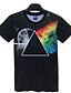 preiswerte T-Shirts &amp; Tank Tops für Herren-Herrn Regenbogen Sport T-shirt Druck / Kurzarm