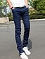 cheap Men&#039;s Pants-Men&#039;s Sports Casual / Daily Pants - Solid Colored Cotton Black Blue