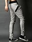 cheap Sweatpants-Men&#039;s Active Sweatpants Relaxed Trousers Patchwork Solid Colored Full Length Sport Casual Sports Cotton Active Slim Black Dark Gray / Weekend