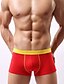 cheap Men&#039;s Briefs Underwear-Men&#039;s Solid Colored White Yellow Blue M L XL