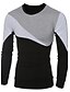 cheap Men&#039;s Tees &amp; Tank Tops-Men&#039;s Sports Cotton T-shirt - Color Block / Long Sleeve