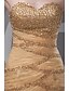 cheap Prom Dresses-Mermaid / Trumpet Sparkle &amp; Shine Prom Formal Evening Dress Sweetheart Neckline Sleeveless Ankle Length Tulle with Beading Side Draping 2020