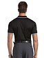 abordables Camisas de hombre-siete Brand® Hombre Cuello Camisero Manga Corta Camiseta Negro-799T500401