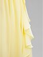 billige Fest kjoler-Tube / kolonne Minimalistisk Elegant Skolebal Formel aften Kjole V-hals Uden ærmer Ankellængde Silkegeorgette med Drapering 2021