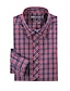 cheap Men&#039;s Shirts-JamesEarl Men&#039;s Shirt Collar Long Sleeve Shirt &amp; Blouse Red - MB1XC000301