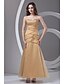 cheap Prom Dresses-Mermaid / Trumpet Sparkle &amp; Shine Prom Formal Evening Dress Sweetheart Neckline Sleeveless Ankle Length Tulle with Beading Side Draping 2020