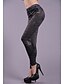 cheap Leggings-Women&#039;s Denim Legging - Solid Colored Black Blue