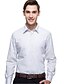 cheap Men&#039;s Shirts-JamesEarl Men&#039;s Shirt Collar Long Sleeve Shirt &amp; Blouse White - MC1ZC000126