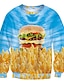 cheap Basic Hoodie Sweatshirts-Men&#039;s Plus Size Long Sleeve Sweatshirt - Print