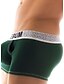 baratos Roupa Interior &amp; Meias para Homem-Homens Básico Cueca Boxer - Normal, Sólido 1 Peça Cintura Baixa Branco Preto Azul S M L