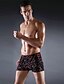 cheap Men&#039;s Swimwear-Men&#039;s Floral Swim Trunk Bottoms Swimwear Swimsuit - Geometic Print L XL XXL Red / 1 Piece