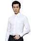 baratos Camisas para Homem-sete Brand® Masculino Colarinho de Camisa Manga Comprida Shirt &amp; Blusa Branco-703A3B5280