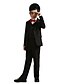preiswerte Sets-Jungen Kleidungsset Langarm Einfarbig Zum Kleid Baumwolle Formal 6-12 Y 3D-gedruckte Grafik