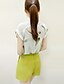 cheap Women&#039;s Two Piece Sets-Women&#039;s Plus Size Daily Street chic Blouse Set Print Shirt Collar / Summer