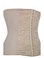 cheap Women&#039;s Sleep &amp; Lounge-Women&#039;s Cotton Hook &amp; Eye Underbust Corset - Jacquard Black Beige XXXXL XXXXXL XXXXXXL